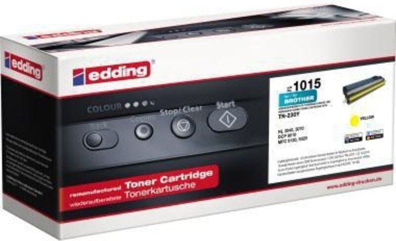 Thumbnail - Toner kein Originalzubehör Kompatibel mit: Brother TN-230Y EDD-1015 ca. 1.400 Seiten gelb