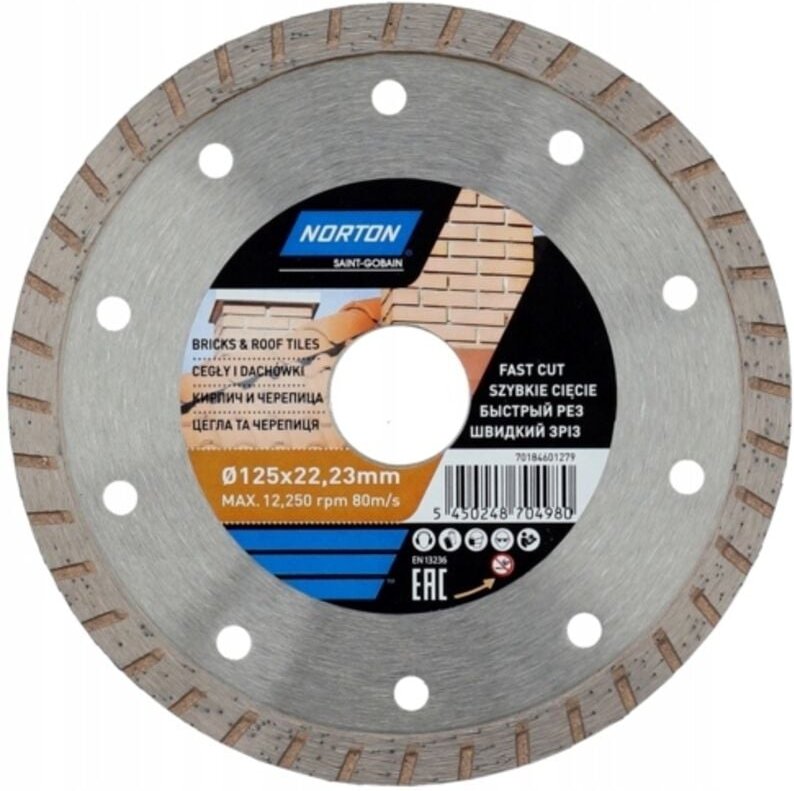 Thumbnail - NORTON BRICKS Diamantscheibe 125 mm x 22 mm