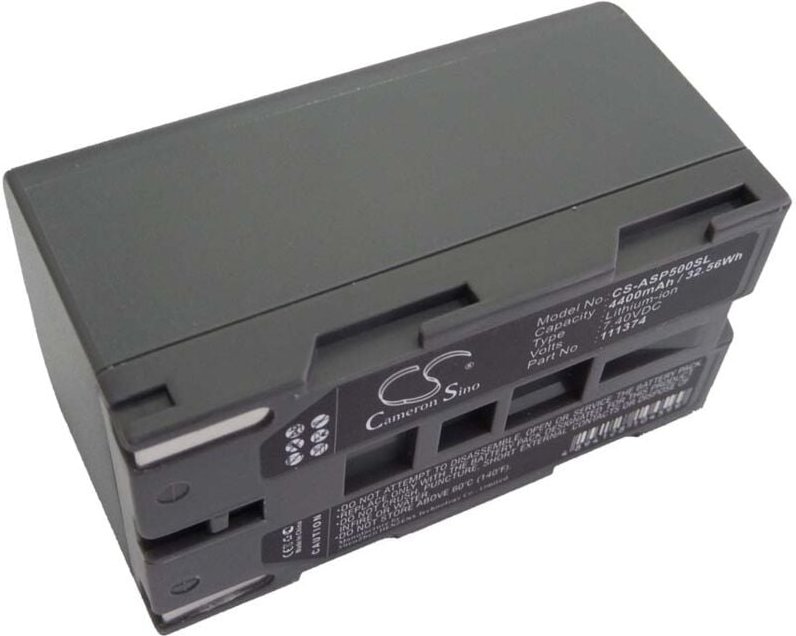 Vhbw - 1x Akku kompatibel mit AshTech ProMark 800, 500 Messgerät (4400 mAh, 7,4 v, Li-Ion)