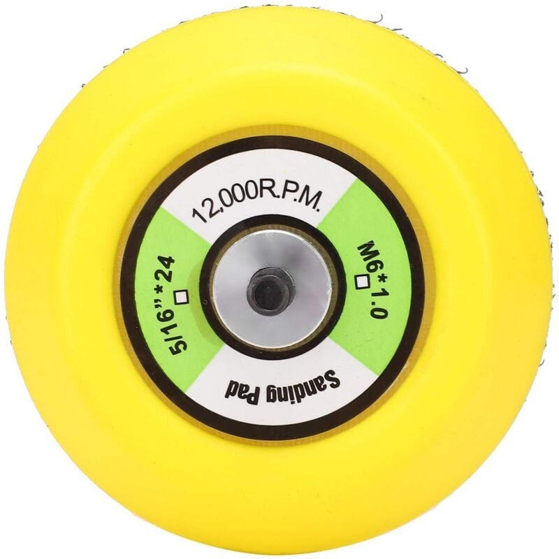 Thumbnail - Ej.life - Strapazierfähiges ABS-Material, 75 Mm Rundes Schleifpad für Feinschliff, Einhandbedienung, Polierscheiben-Zube...