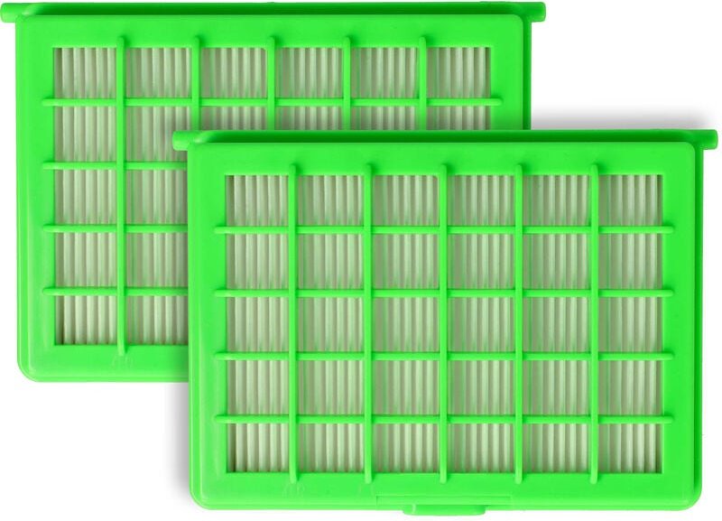 Filterset 2x Staubsaugerfilter kompatibel mit Rowenta RO175501/4Q0, RO17554A/4Q0, RO1755GA/4Q0 Staubsauger - hepa Filter...