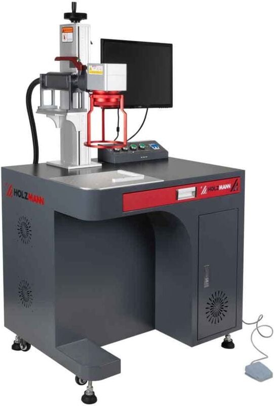 Laserbeschriftungsmaschine fur Metalle und Keramik Holzmann lmm30w230v