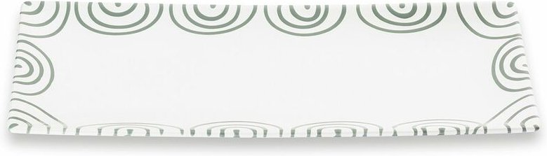 Thumbnail - Gmundner Keramik - Graugeflammt, Platte rechteckig (36x15cm)