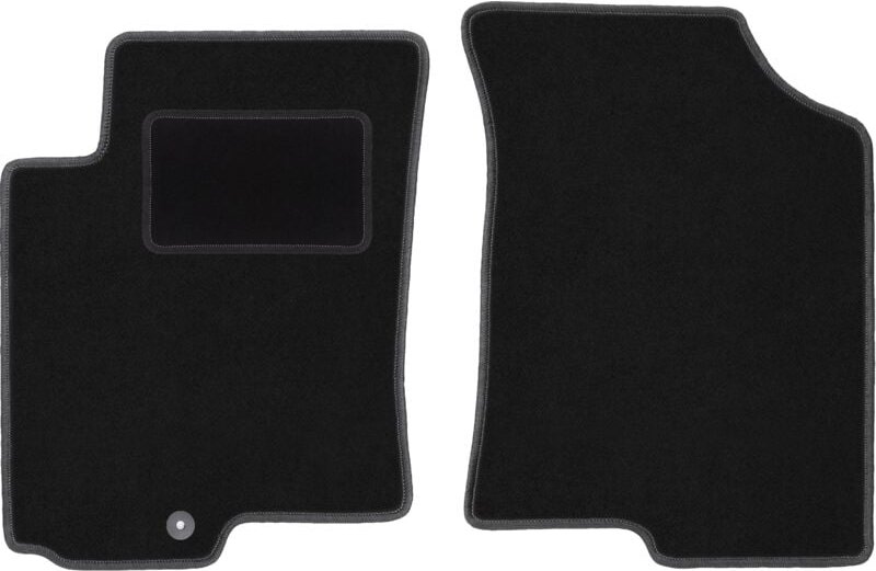Vordere Matten schwarz für: Hyundai Accent MC Fließheck, Limousine (2005-2011)