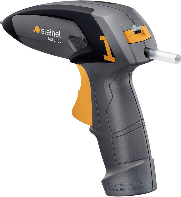 Mobileglue 1007 Akku Heißklebepistole inkl. Ladegerät, inkl. Ladekabel, inkl. Ladestand-Anz - Steinel
