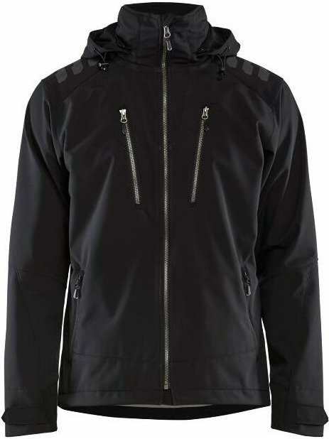 Thumbnail - Blaklader - Softshelljacke Wasserabweisend t.m - schwarz - 474925139900-M