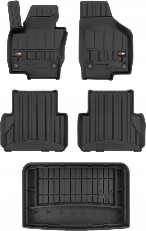 Thumbnail - SET 3D Gummifußmatten Seat Alhambra 2 2010-2020
