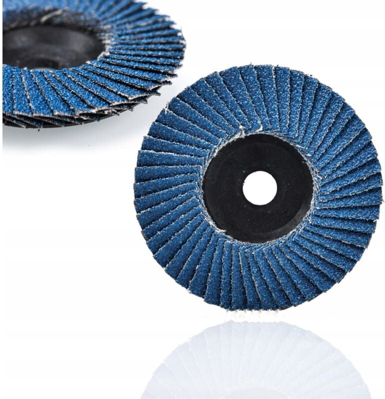 Polierfächerscheibe 75 mm x 10 mm G80 Schleifen von Holz und Metall