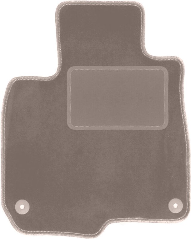 Beige Fahrermatte für: Honda CR-V V SUV (2018-)