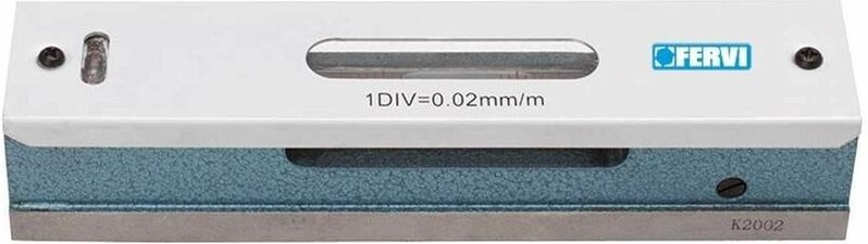 Fervi - präzisions linearen wasserwaage 0.02MM/M präzision L200
