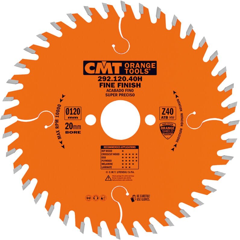 292.190.64m Präzisions-Trennscheibe Hw 190x2,6/1,6x30 Z64 Atb