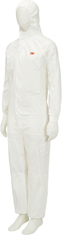 45452XL Schutzanzug 4545 Kleider-Größe: xxl Weiß - 3M