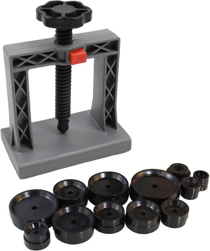 Werkzeug zum Entfernen des Uhrenbodens, 12 verschiedene Werkzeuge zum Öffnen von Uhrengehäusen, verschiedener Uhrenmarke...