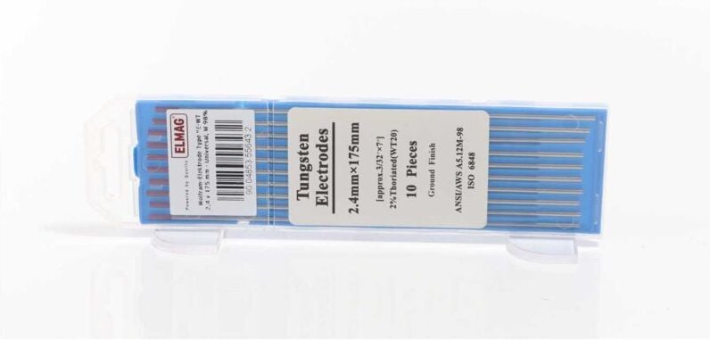 Wolfram-Elektrode Type 'e-wt 20', 'rot'