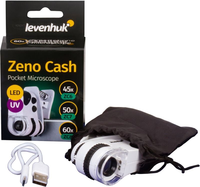 Taschenmikroskop Levenhuk Zeno Cash ZC6