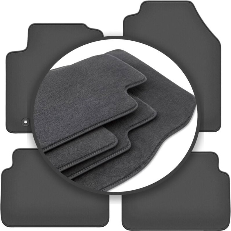 Premium-Fußmatten für: Ford Focus MK1 FL Fließheck, Limousine, Kombi (2001-2004)