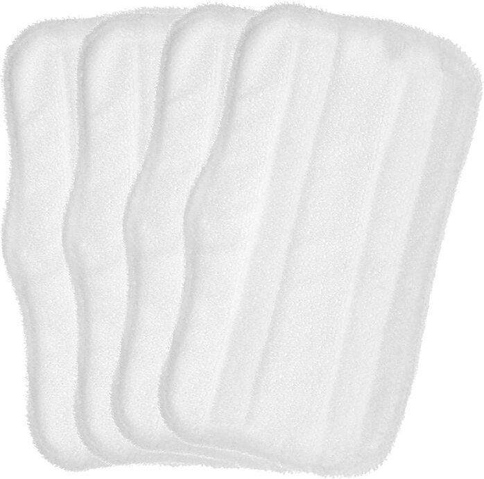4er-Pack Dampfreiniger-Pads, Ersatz für S3101, S3202, S3250, waschbare Reinigungspads, Dampfreiniger, Hartböden