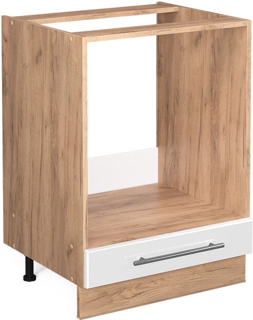 Vicco - Herdumbauschrank Fame-Line, Weiß Hochglanz, 60 cm ohne Arbeitsplatte