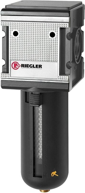 Riegler Aktivkohlefilter »multifix«, PC-Behälter, Schutzkorb, BG 4, G 1
