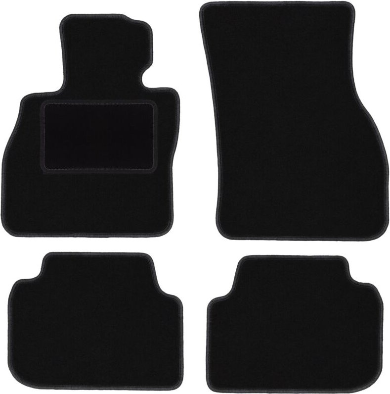 Schwarze Velours-Fußmatten für: Mini Clubman F-54 Fließheck (2015-)