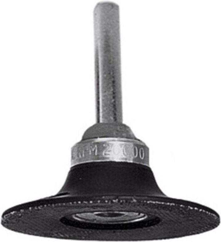 Roloc Gummi-Schleifteller Schaftdurchmesser 6 mm, weich, 75 mm Außendurchmesser - 3M
