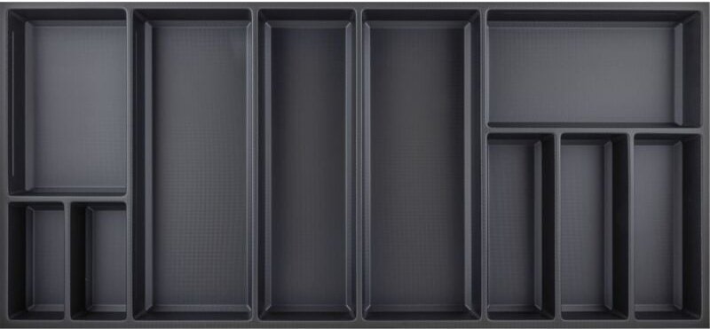 Besteckeinsatz Sky 500/120 Kunststoff schwarz - Agoform