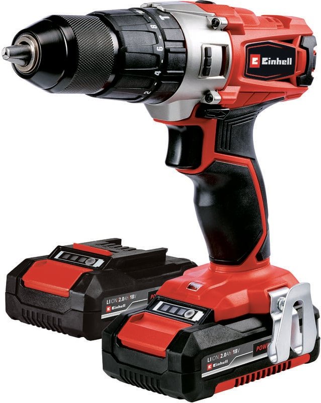 Akku-Schlagbohrschrauber te-cd 18/2 Li-i +64 (2x2,0Ah) Power X-Change (Li-Ion, 18 v, 44 Nm, 2-Gang-Getriebe, inkl. 2x 2,...