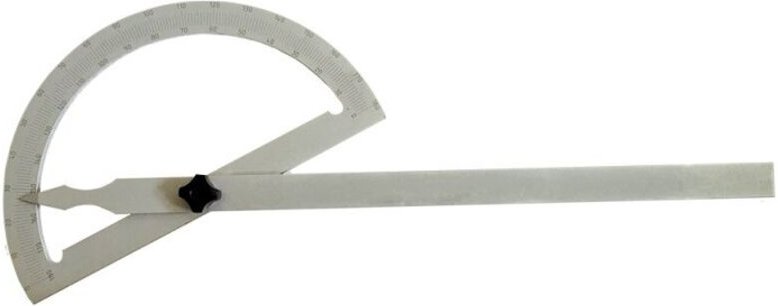 Gradmesser 0-180 Grad Bogen 300 mm Schiene 600 mm