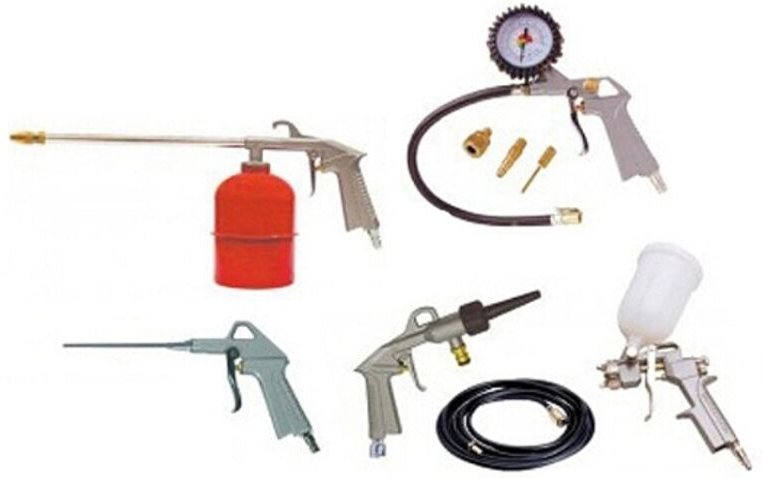 Thumbnail - Pneumatik-Zubehör-Set 9-Teilig - N/9045718stn