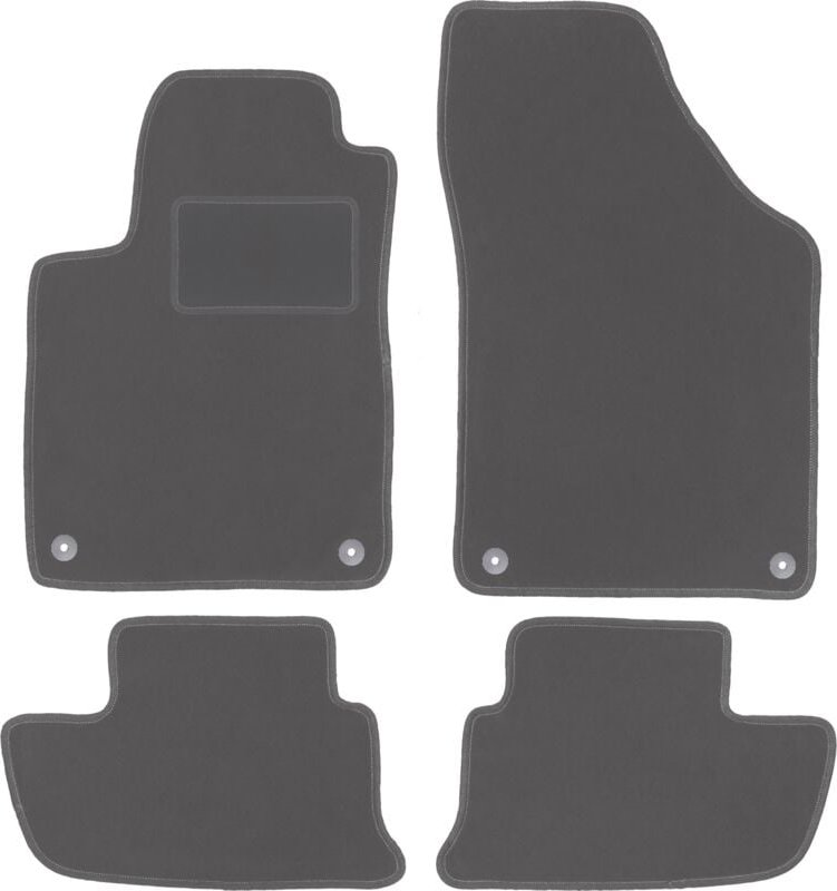 Graphit-Fußmatten für: Peugeot RCZ Coupé (2010-2015)