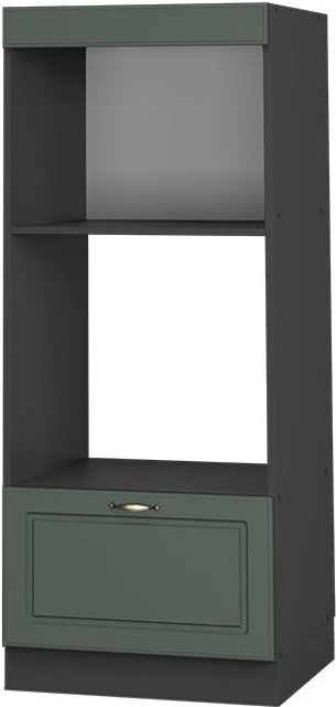 Vicco - Mikrowellenschrank Fame-Line, Grün-Gold Landhaus, 60 cm offen