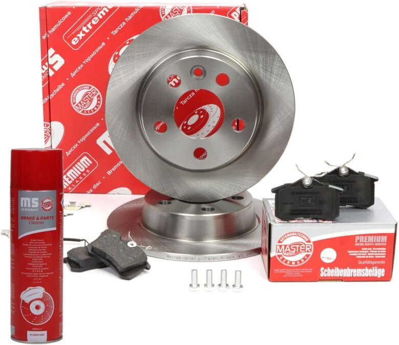 Bremsscheiben Und Bremsbeläge Hinten Für Ford, Seat, Vw 201002230