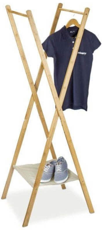 Bamboo clothes stand