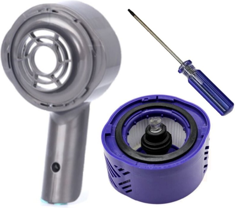 Thumbnail - Hintere Motorabdeckung und hinteres Filterset für Dyson V6 DC58 DC59 DC61 DC62 DC74 Staubsaugerzubehör, für Hepa-Filter-...