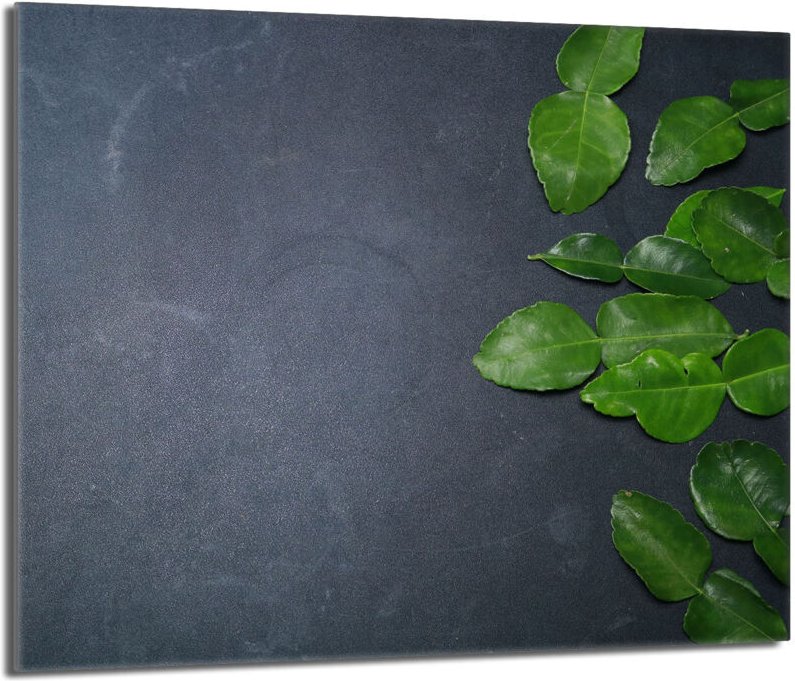 Glas Herdschutzplatte 60x52 Schiefer