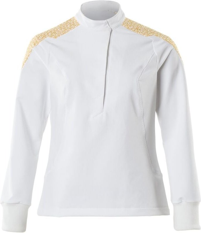 Mascot - Schlupfkasack, Damen, ultimate stretch Gr. 4XL, weiss/currygelb