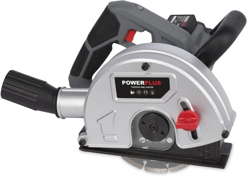 Powerplus - Elektrische Nutfräse 2 Scheiben 1700w