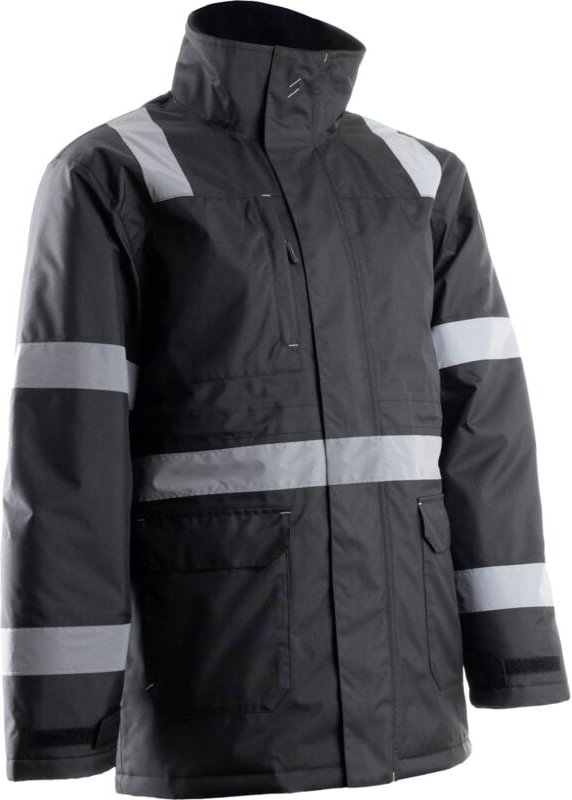 Wasserdichte Arbeitsparka SECURITE - Schwarz S - 40/42