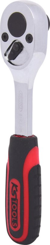 Ks Tools 1/4' CHROMEplus Bit-Umschaltknarre, 115mm - 918.1495