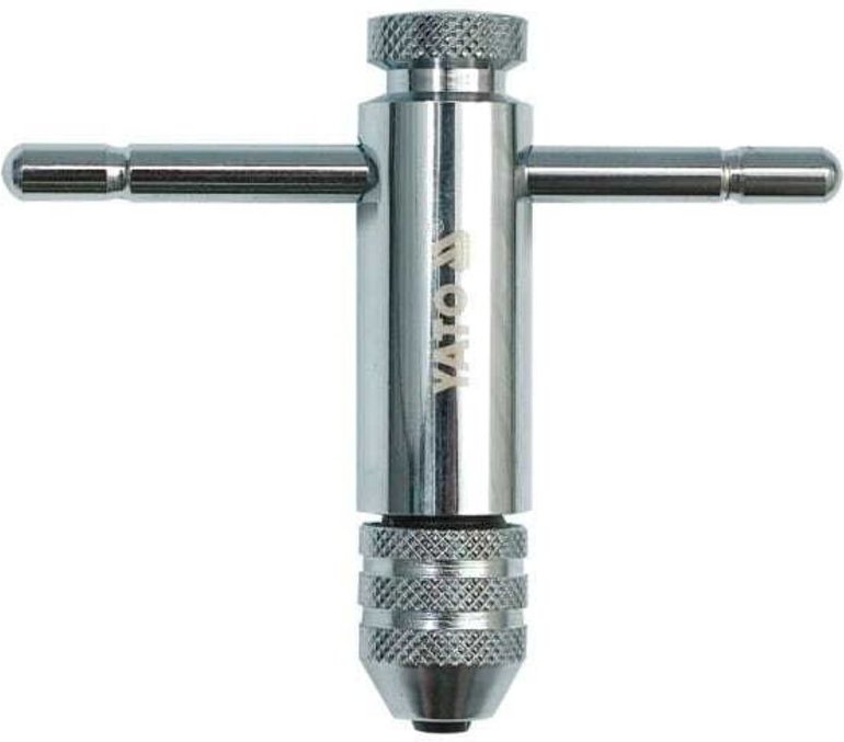 YATO Gewindeschneidknopf M5-M12 / 100mm mit Ratsche T