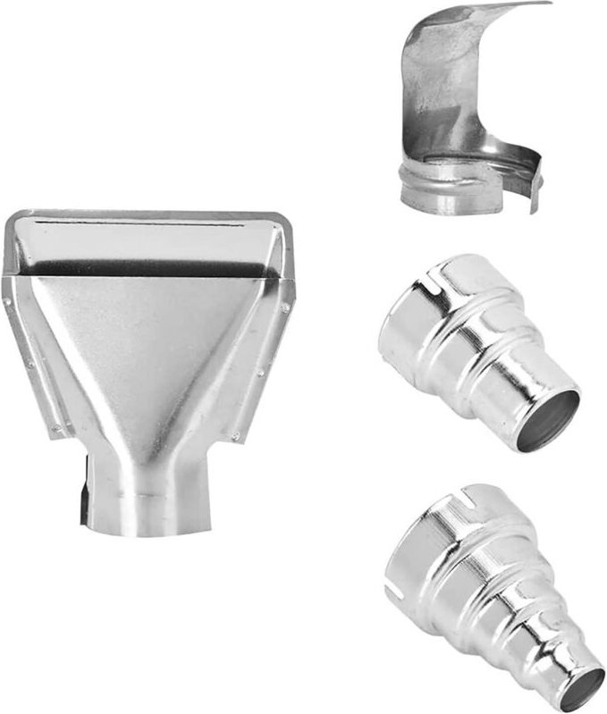 4Pcs Wärme Pistole Düsen Elektrische Kit Zubehör Industrielle Werkzeuge Schrumpfen Verpackung Kit