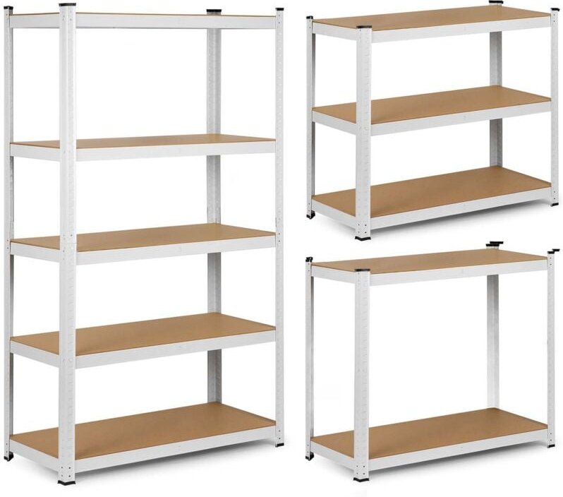 Lagerregal aus Metall 150 x 75 x 30 Humberg 4841