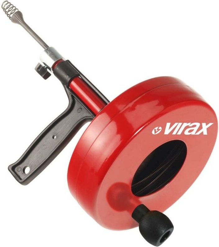 Rohrreiniger mit Trommel 7,5m/6,4mm - 290600 - Virax