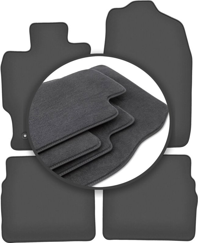 Premium-Fußmatten für: Mazda 6 II GH Limousine, Kombi, Liftback, Fließheck (2007-2012)