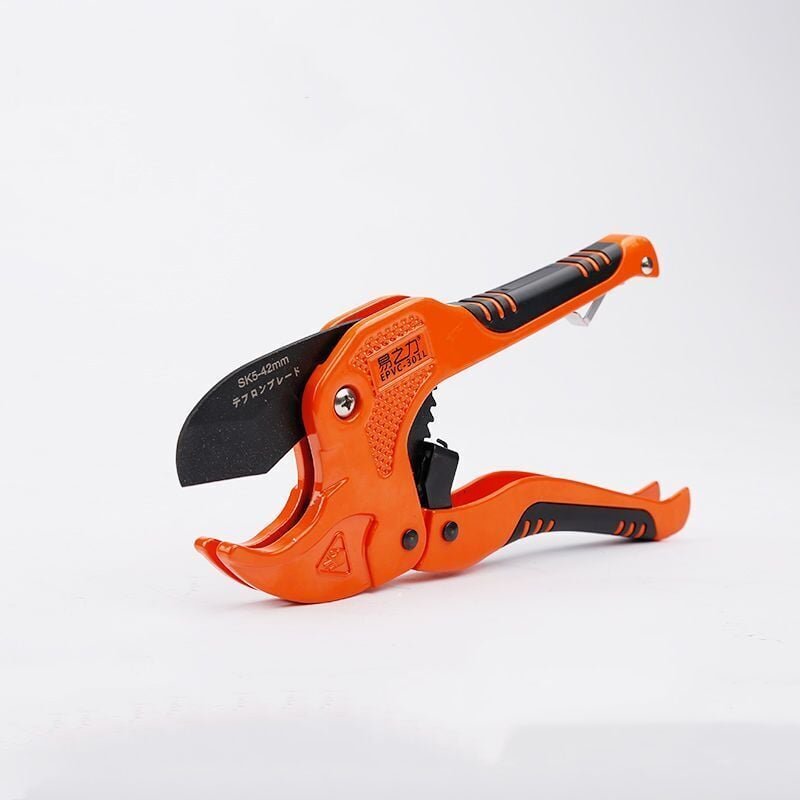 PVC-Schneider, Ratschen-Rohrschneider zum Schneiden von PVC-PPR-Kunststoffrohren und Sanitärrohren, geeignet für Elektri...