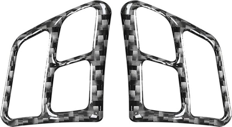 Thumbnail - Tlily - Auto-Lenkradaufkleber aus echter Kohlefaser, für BMW-3er-Serie E90 E92 E93 2005–2012, Zubehör, 2 Stück