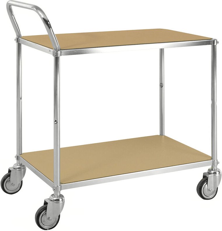 Kongamek ESD-Etagenwagen mit Schiebegriff 2 Etagen 760x440mm Ladefläche ohne Bremse