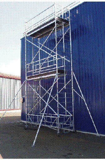 Matisère - Fahrgerüst 4 Platteform - Maximale Arbeitshöhe 13.30m - TLR-1130T