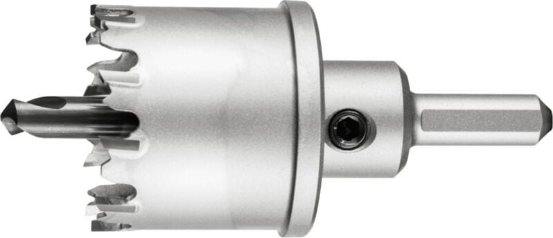 Hartmetall Lochschneider/-Lochsäge ø 42x35 mm Schaft-Ø 10mm Schnitttiefe 32 mm universal - Pferd