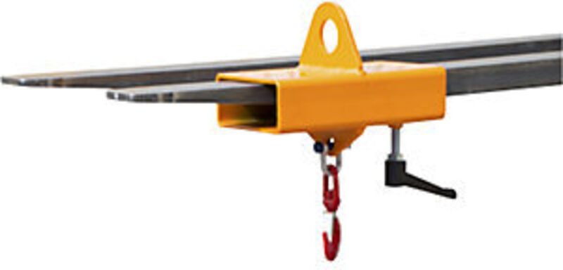 Bauer Lasthaken LH-I 2,0, lackiert, Gelborange